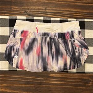 LULULEMON Light As Air Skirt Mirage Deep Indigo 6